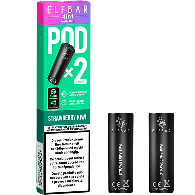 ELFBAR 4in1 Pod, Strawberry Kiwi