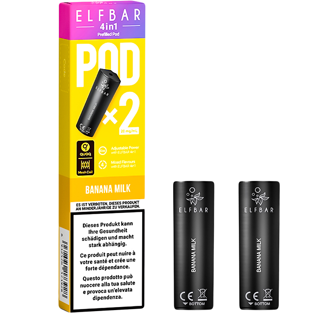 ELFBAR 4in1 Pod, Banana Milk