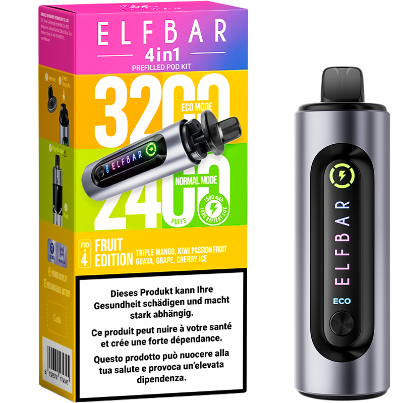 ELFBAR 4in1 Kit, Fruits Edition